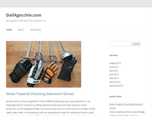 Tablet Screenshot of dallagocchie.com